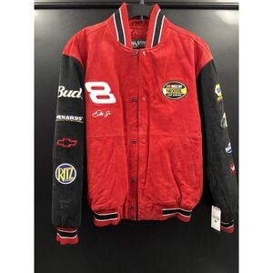 NASCAR Chase‎ Authentic Dale Earnhardt Jr. Racing Jacket Size M Wilson Leather